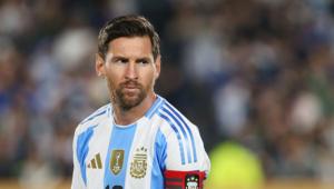 Messi lors du match contre la Colombie