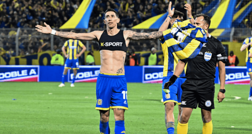 Di María Fulfills Another Dream With Rosario Central: Goal And Derby Victory