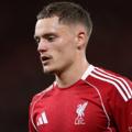 Florian Wirtz in the Liverpool line-up
