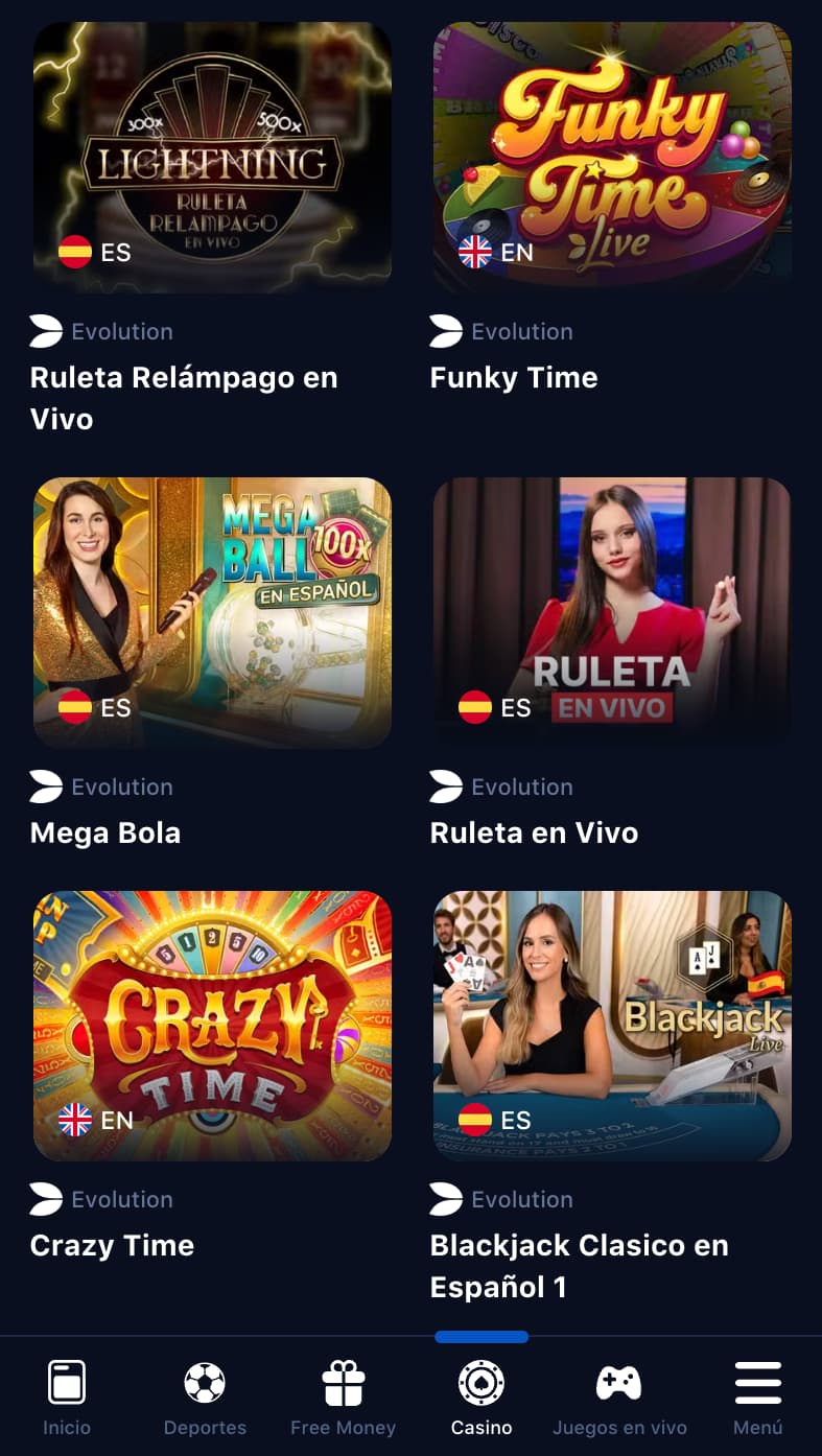 Casino en vivo