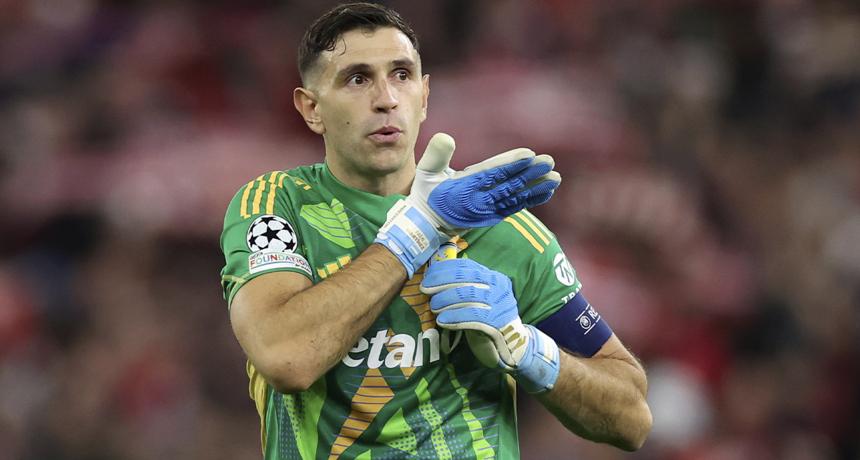 Emiliano Martinez in Aston Villa