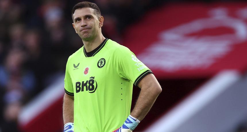 Emiliano Martinez in Aston Villa