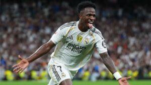 Watching his club in action. Vinicius attends Alverca vs Benfica match