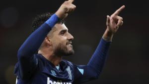 Emerson in West Ham shirt