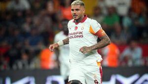 Mauro Icardi in the Turkish Super League match