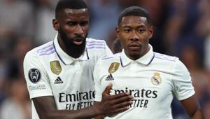 David Alaba and Antonio Rüdiger as part of Real Madrid