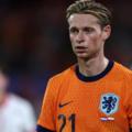 Frenkie de Jong as part of the Netherlands national team