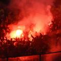 Les supporters du Galatasaray lors du match de Super Ligue turque entre Galatasaray et Fenerbahçe.