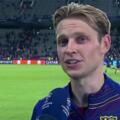 Frenkie de Jong: "We are very disappointed with the loss to PSG, but this match is not decisive"