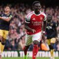 First after Lukaku. Saka makes Premier League history