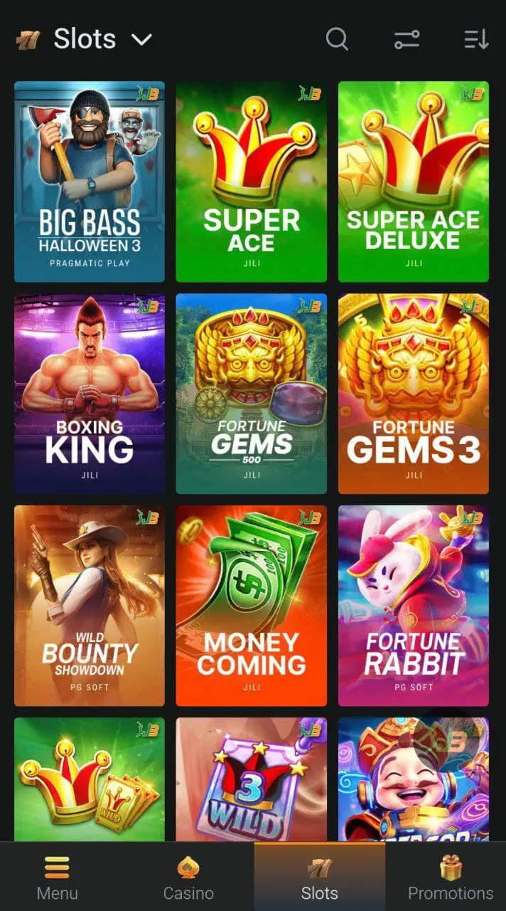 Slots at JeetBuzz