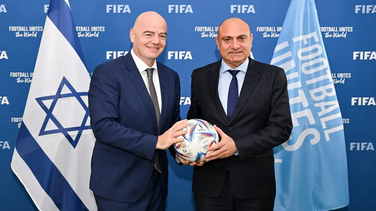 "This goes beyond football" Gianni Infantino on the situation between