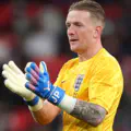 Jordan Pickford of England applauds the crowd after the International Friendly between England and Wales