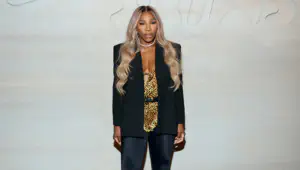 Serena Williams attends the NikeSKIMS Launch Event at Nike House of Innovation
