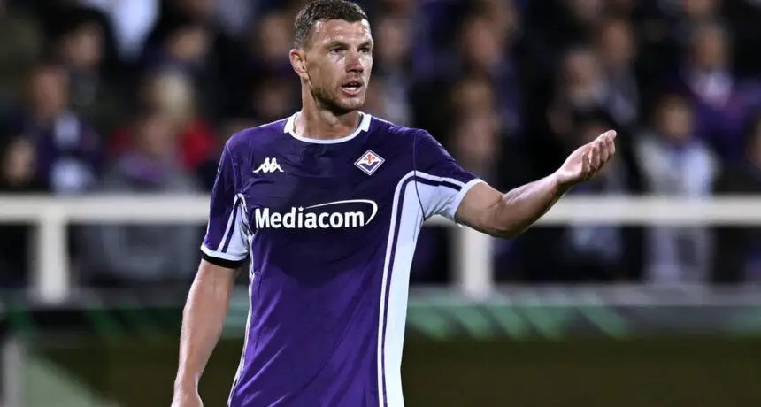 Edin Džeko makes Conference League history! The Bosnian becomes the oldest goalscorer in the competition