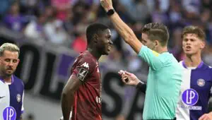 League 1 : Following his sending-off against TFC, here's the sanction against Sadibou Sané