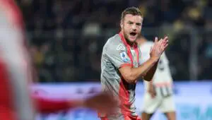 Leicester legend Jamie Vardy scores his first goal in Serie A!