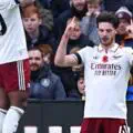 Touching gesture. Declan Rice dedicates goal to late aunt in match against Burnley