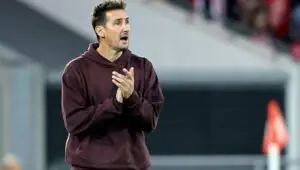 Satisfied with his work. Miroslav Klose set to extend his contract with Nuremberg