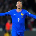 Hugo Ekitike of France celebrates scoring his team's fourth goal during the FIFA World Cup 2026 qualifier match