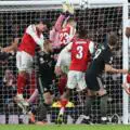 Set-piece masters! The Gunners have already scored their tenth goal from corners this season
