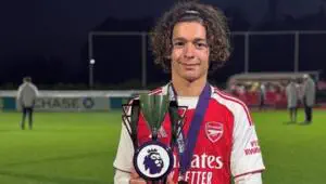 A true prodigy! 13-year-old Arsenal midfielder Luis Muñoz becomes the youngest player in UEFA Youth League history