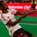 Finally, the wait is over. Isak scores debut goal for Liverpool in the Premier League