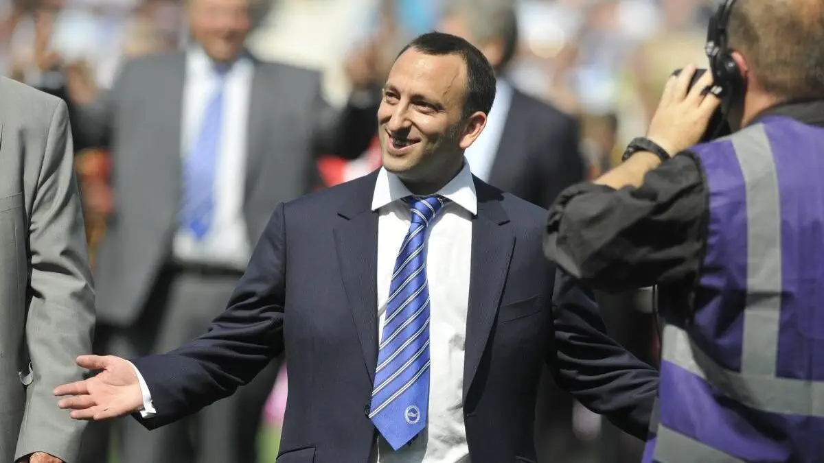 A scandal is brewing. Brighton owner Tony Bloom denies allegations of  betting on his own club's matches | Dailysports