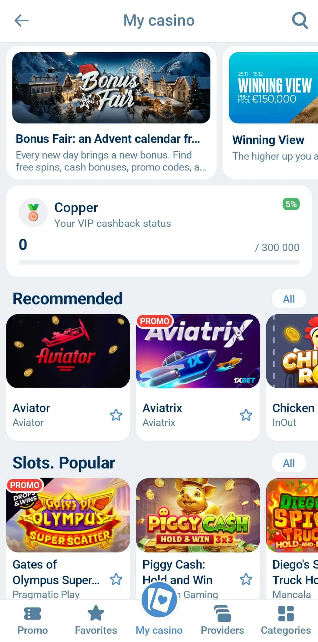 1xbet App Interface on Mobile Devices
