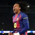 Jules Koundé becomes the first Barcelona player with two headed goals in a single Champions League match