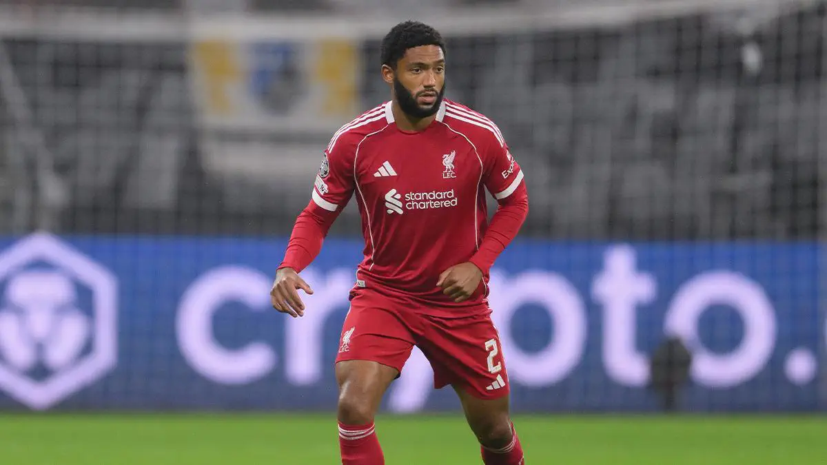 Les délais de rétablissement de Joe Gomez sont connus – il ne jouera  certainement pas contre Tottenham | Dailysports