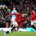 Was there an offside? Referee disallows Manchester United's third goal in the Manchester derby