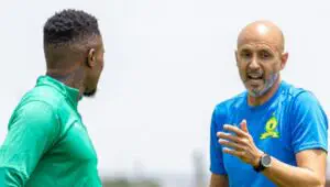 Mamelodi Sundowns suspend performance analyst ahead of their Caf Champions League tie against MC Alger as Sundowns hopes for a knockout stage spot