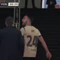Sanction méritée ! Eric Garcia expulsé après une faute grossière en dernier recours
