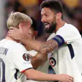 La grandeur ! Olivier Giroud devient le buteur le plus âgé en phase à élimination directe de la Ligue Europa
