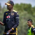 Cedric Kaze on whether they are good enough to coach Kaizer Chiefs beyond this season: It's up to the management to decide as they also appointed us