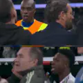 "Where's your Ballon d'Or?" - Allan Nyom clashes with Vinicius Junior after the match