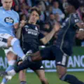 Where is the referee looking? Ferran Jutglà miraculously escapes a red card after brutal foul on Tchouaméni