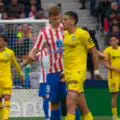 À la manière de Vinnie Jones. Le défenseur de Getafe Abqar expulsé pour avoir pincé Sørloth aux parties génitales