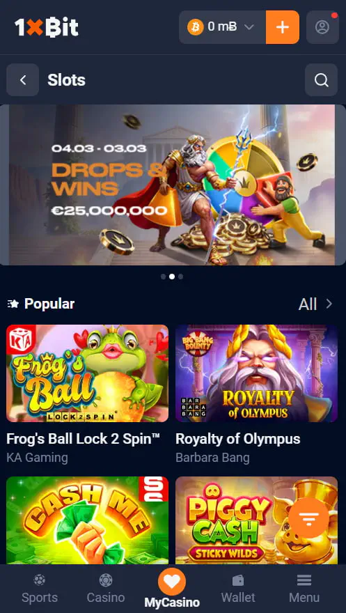 1xBit Casino