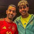 Yamal's father steals the spotlight again! While Lamine represented Spain on the pitch, his dad rocked the stage with famous rapper La Fouine