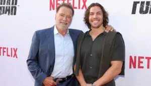 Terminator genes. Schwarzenegger's son delivers a phenomenal bodybuilding debut