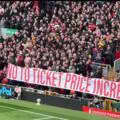 Liverpool fans stage protest against club policy. The reason revealed