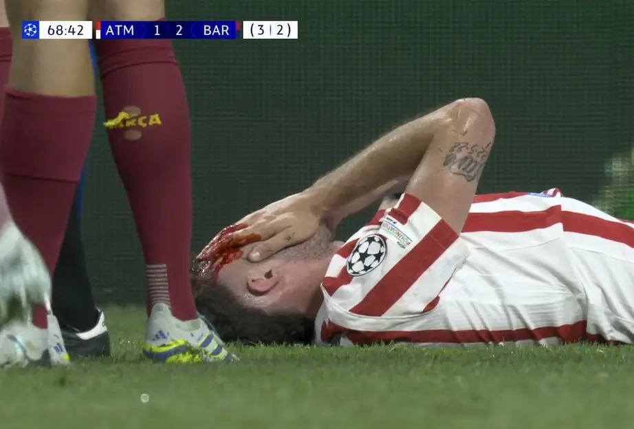 Blood again