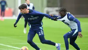 Mikel Arteta Promotes Josh Ogunnaike to Arsenal First Team Ahead of Champions League Clash