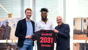 Official: Edmond Tapsoba Signs New Long-Term Contract Extension with Bayer Leverkusen Until 2031