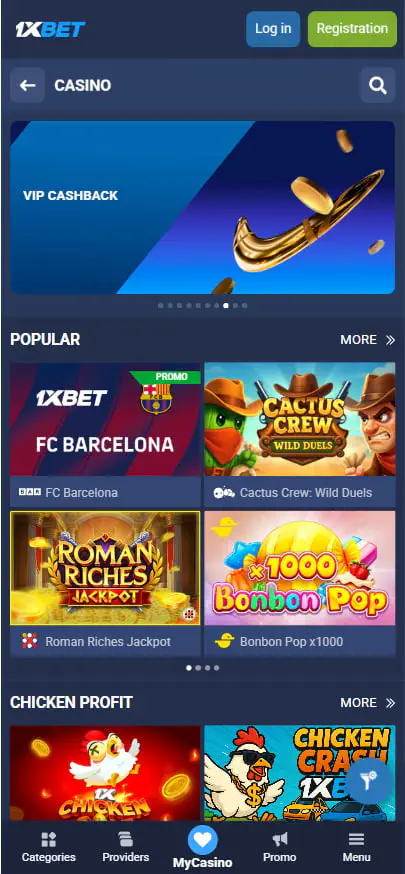 1xBet Casino