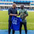 NPFL: Eric Chelle Watches Shooting Stars Edge Nasarawa United 3-2 in Thrilling Encounter at Lekan Salami Stadium
