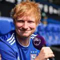 Ed Sheeran celebrates Ipswich's Premier League return with a pint of beer