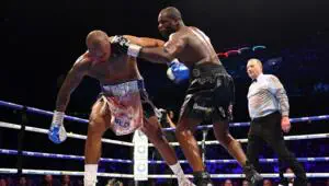 Incredible comeback in a bloody battle! Dubois knocked down twice but knocks out Wardley